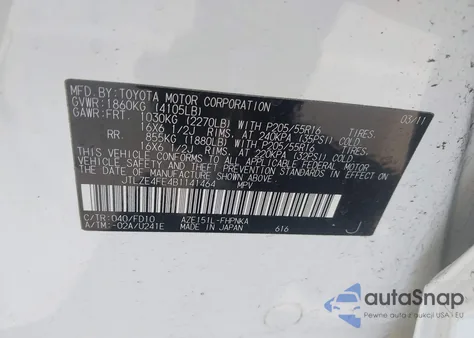 2011 Scion Xb из США, поврежденный, VIN JTLZE4FE4B1141464